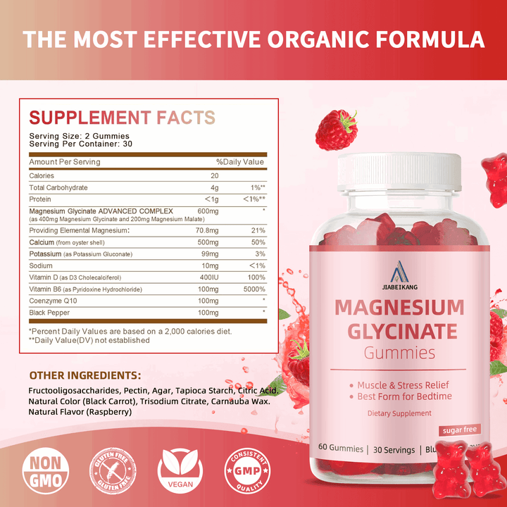 Custom Supplements Magnesium glycinate Gummies Adult for Health - Capsule Gummy Manufacturer