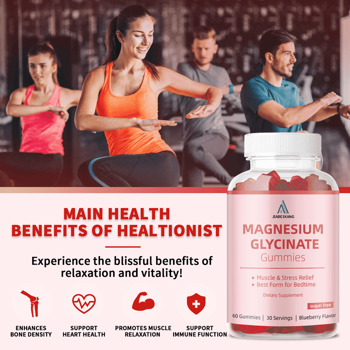 Custom Supplements Magnesium glycinate Gummies Adult for Health - Capsule Gummy Manufacturer