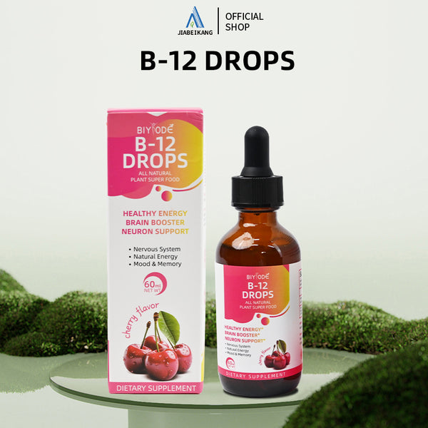 Custom Fast Acting Liquid Vitamin B12 Natural Flavor Supplement