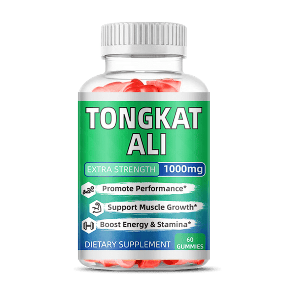 TONGKAT ALI Gummies with Tongkat Ali, Zinc, D3, Ashwagandha, Fenugreek, Magnesium, Boron for Male Enhancement, Muscle Building, Vitality, Strength, Performance, Energy - 60 Count - Capsule Gummy Manufacturer