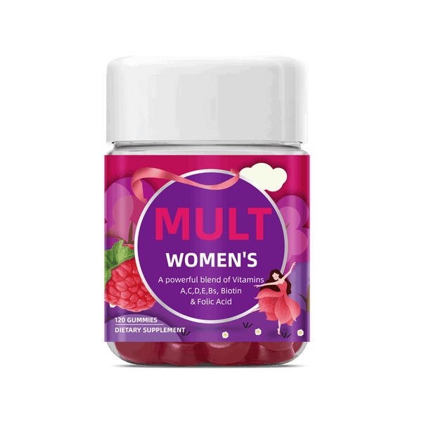 Women's Multivitamin Gummy, Vitamins A, D, C, E, Biotin, Folic Acid, Adult Chewable Vitamin, Berry Flavor, 45 Day Supply - 90 Count - Capsule Gummy Manufacturer