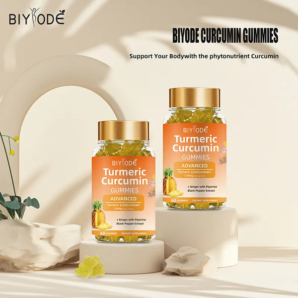 Private Label Organic Turmeric Curcumin Gummies