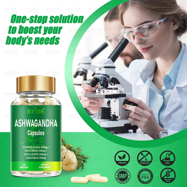 Bulk Private Label Ashwagandha Capsules Order For Sale